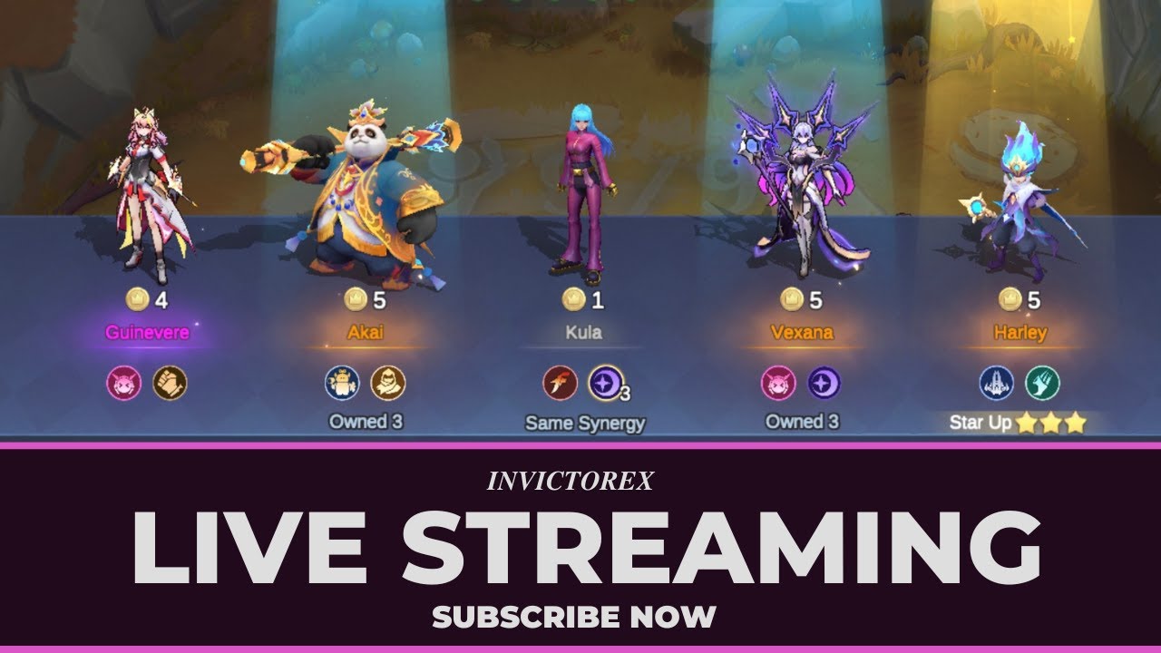 MAGIC CHESS GO GO LIVE 🔥 New Meta & Gogo Master Push | INVICTOREX