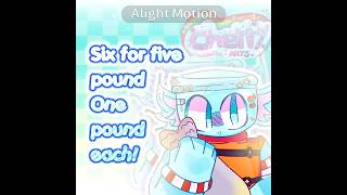 1 Pound Fish! (Finn)#dandysworld #trend #autistic #noflop #alightmotion