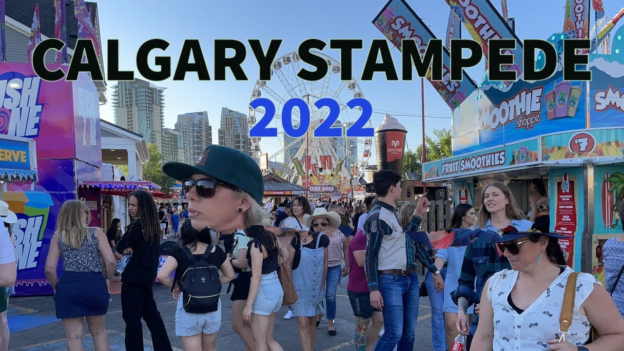 Calgary Stampede 2022, Rodeo in Calgary, Alberta Canada, The biggest outdoor show on Earth