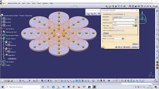 Pattern and Scale Command || Transformation Features Toolbar || Catia V5 Tutorial