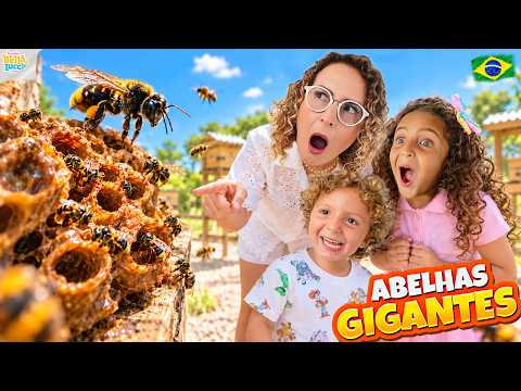 WE FOUND GIANT BEES! 🐝 - BELLA AND LUCCA FAMILY SHOW