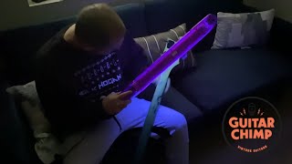 How To Blacklight And Get Rid Of Smoke Smell On A Guitar