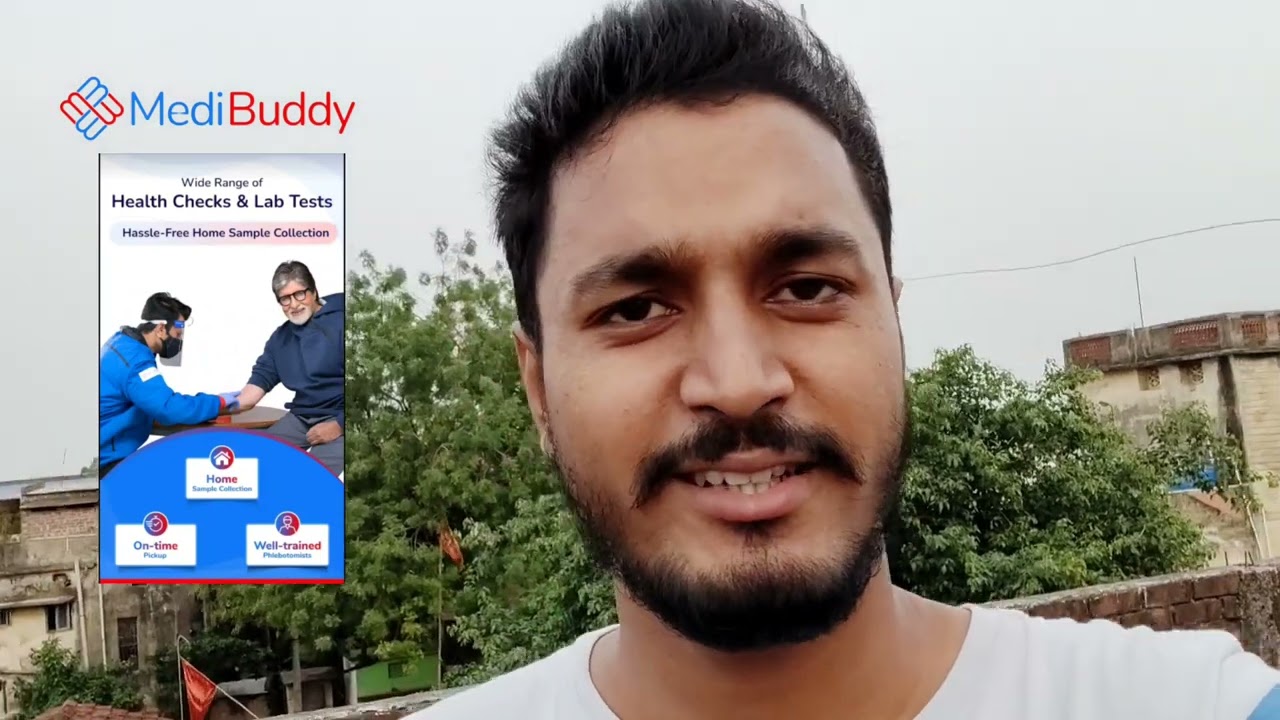 MediBuddy health checkup at your doorstep. 