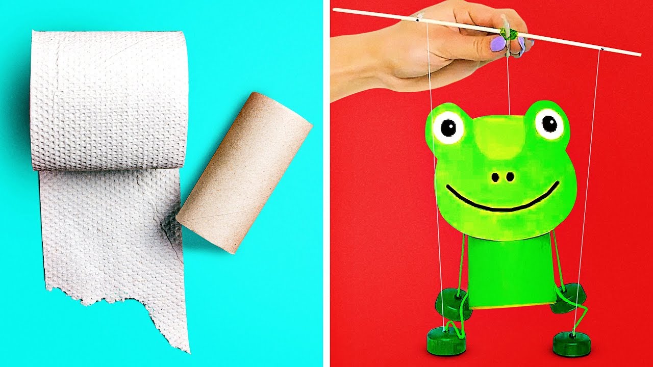 15 CREATIVE OUT-OF-WASTE MATERIAL CRAFT IDEAS