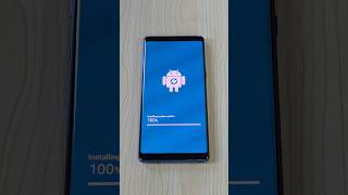 Galaxy Note8 Installing System Update