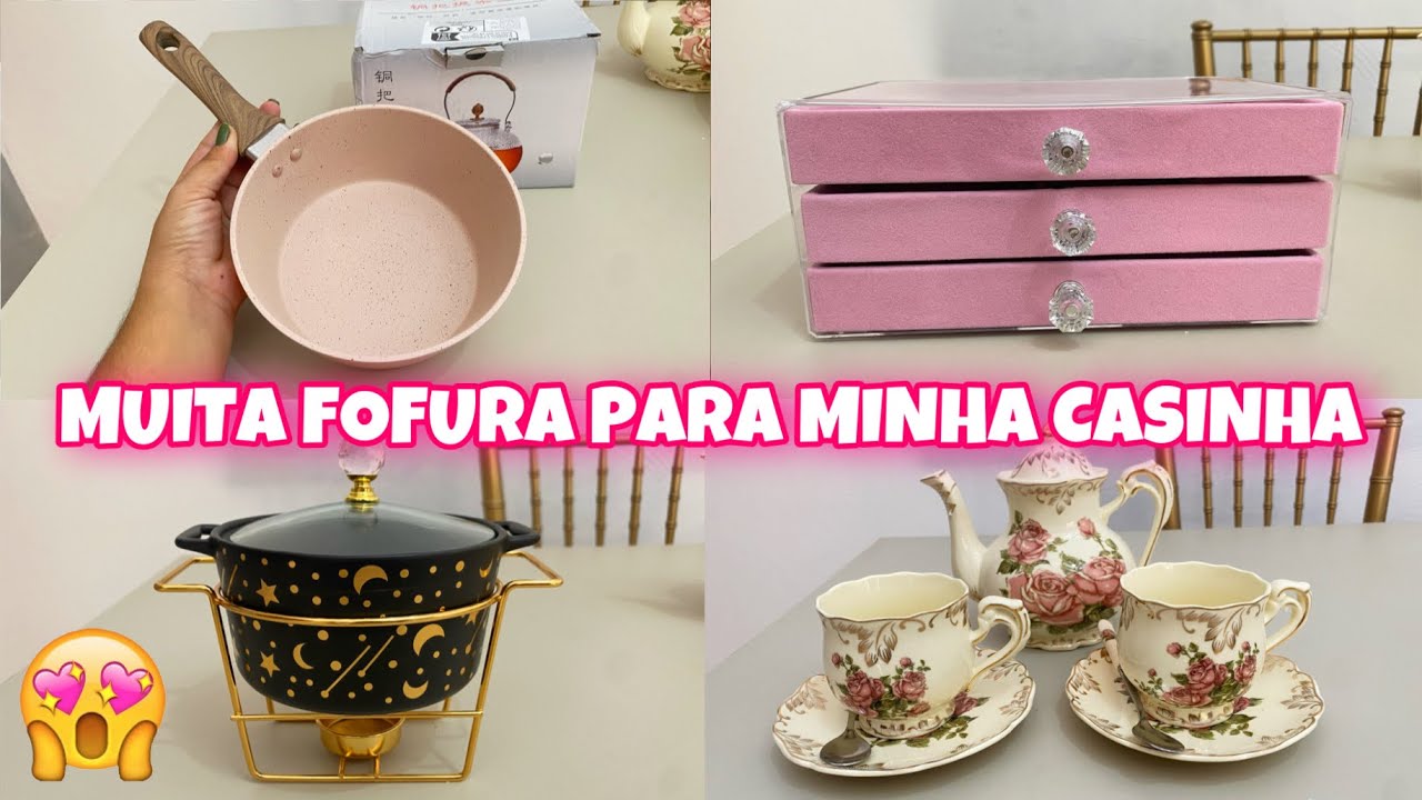 RECEBIDOS DA SHEIN ITENS DE CASA-MUITA COISA FOFA💖💖