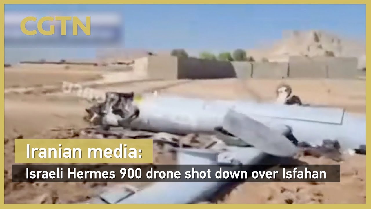Iranian media: Israeli Hermes 900 drone shot down over Isfahan