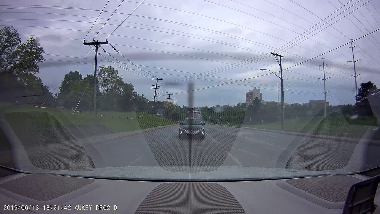 Car accident - rear ended, rear dash cam
