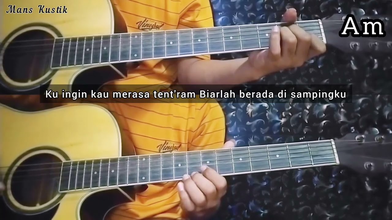 Arief Satu Rasa Cinta - Karaoke Mans Kustik