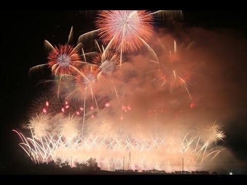 【HD高画質】大曲の花火2014 大会提供花火 [Bolero ボレロ]