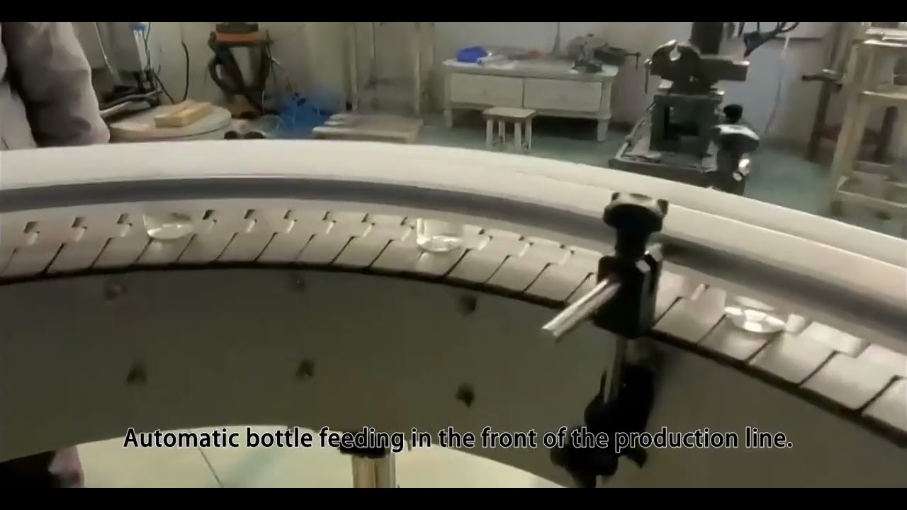 Automatic Bottle Unscrambler Round Bottle Turn Rotary Bottle Sorting Arranging Machine