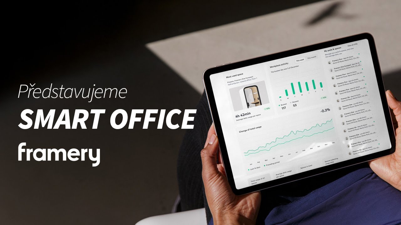 Framery Smart Office – Ekosystém pro inteligentní kanceláře