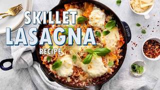 Cheesy Skillet Lasagna Recipe: Easy One-Pan Dinner in 30 Minutes!