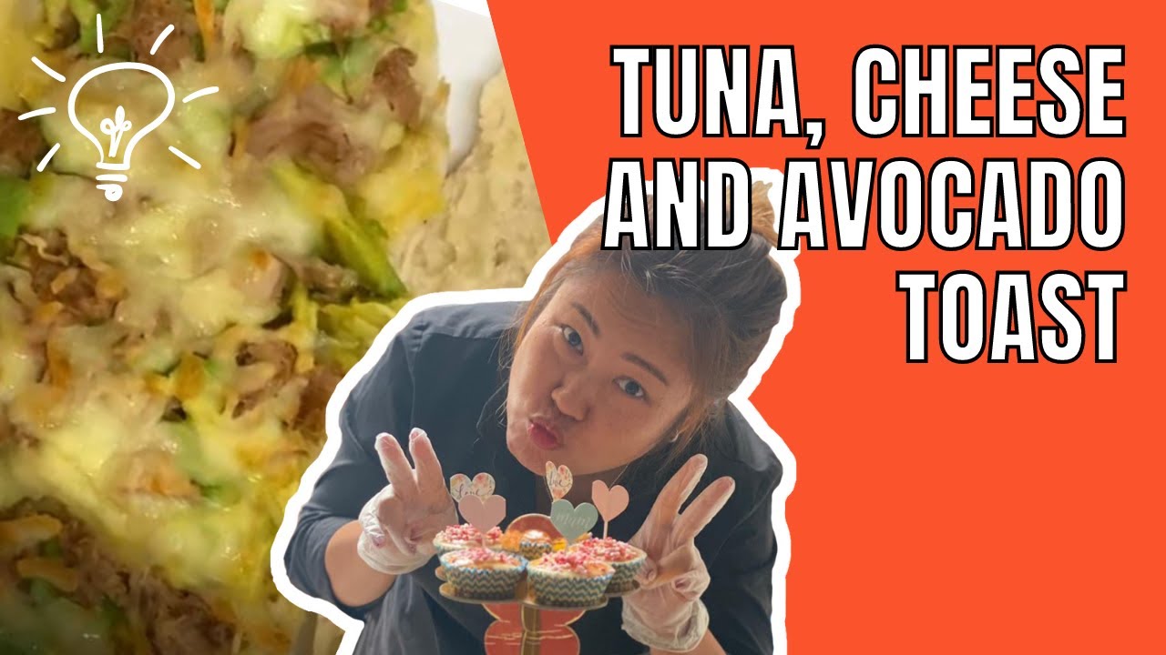 Making Tuna, Cheese and Avocado Toast. Cooking Ideas & Inspiration. Dysha Kitchen. 