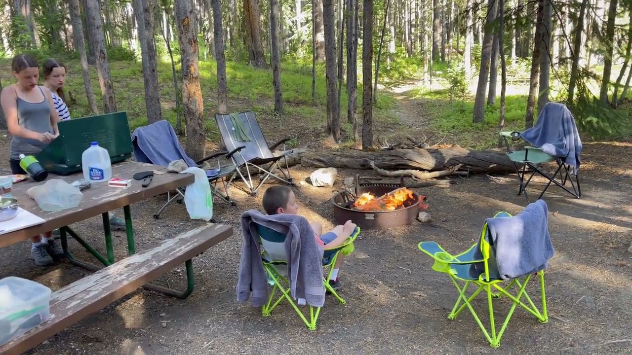Yellowstone 2025 Canyon Campground. Best Camp in Yellowstone!