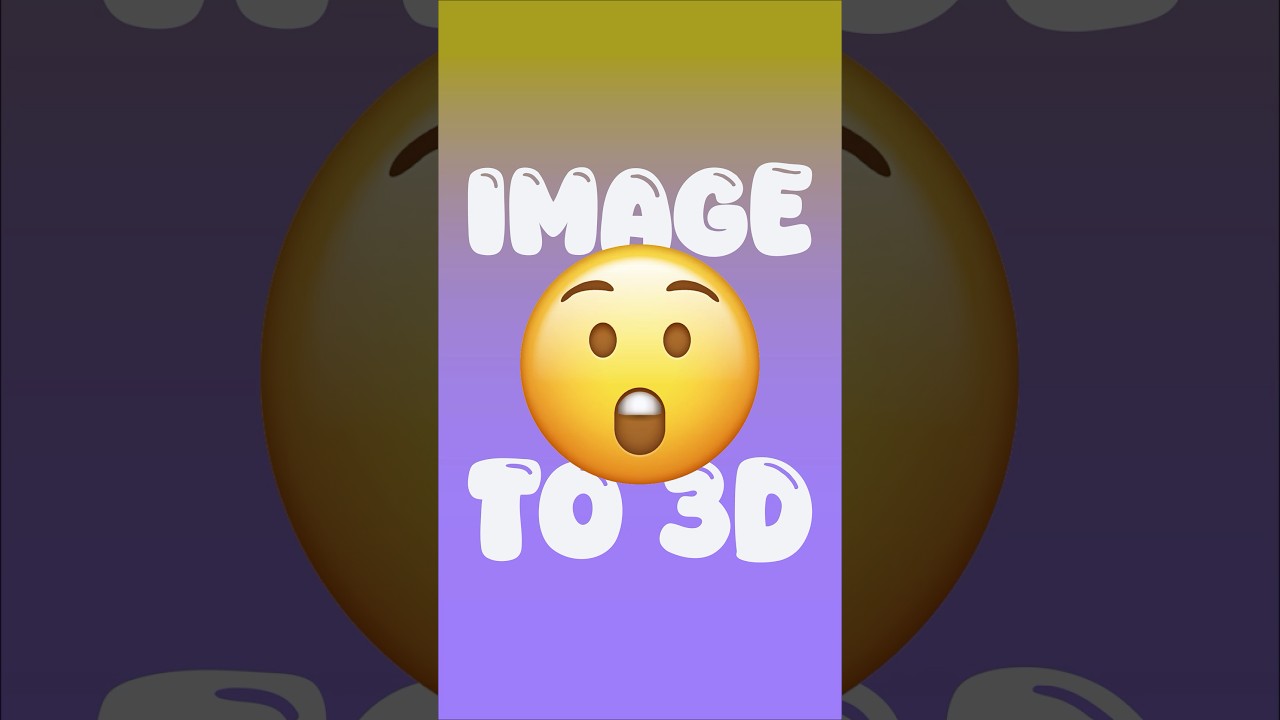 Turn Any Image Into a 3D Model Instantly