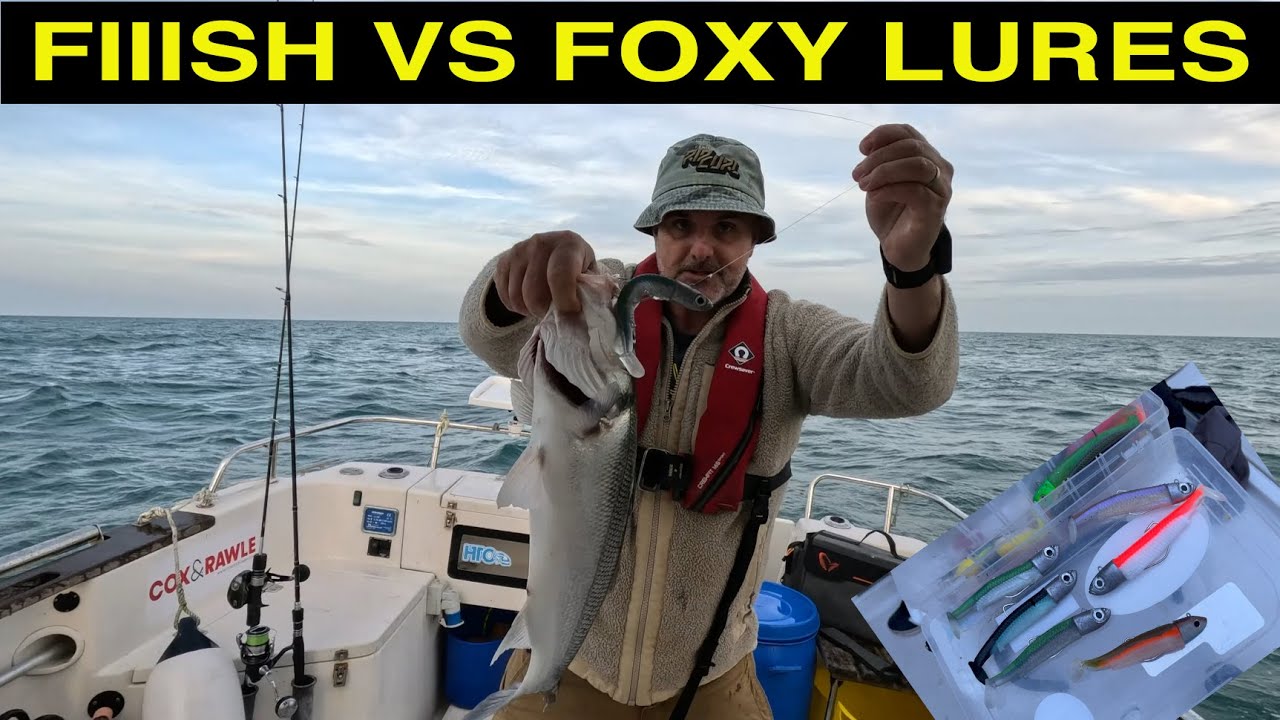 Fiiish Black vs Foxy Minnows | Lure Fishing for Sea Bass