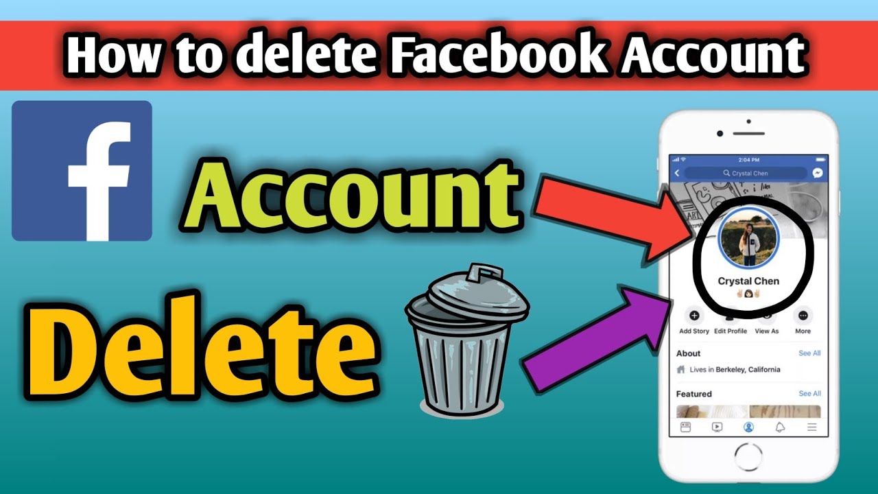 How To Delete Facebook Accont Permanently facebook account delete