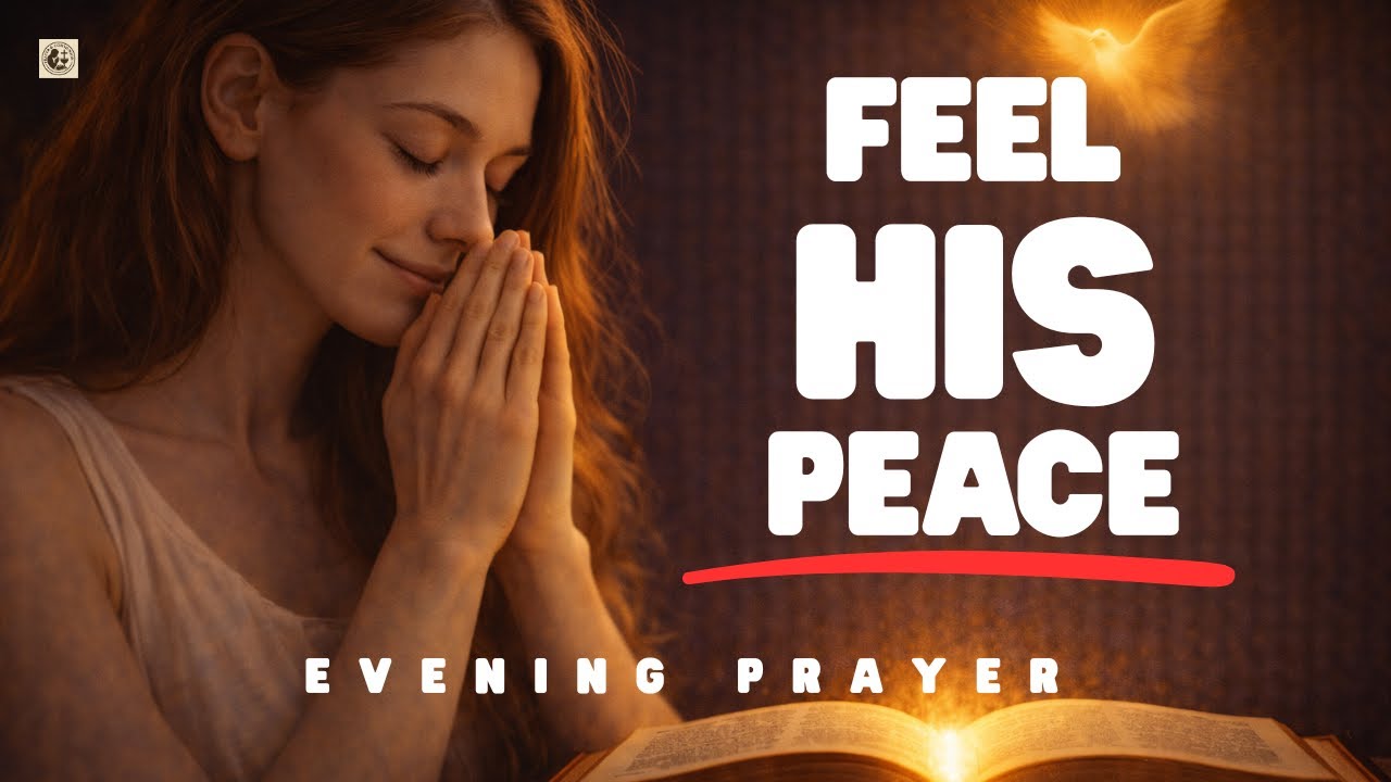 Pray before sleep and feel God’s peace settle in /Evening Prayer