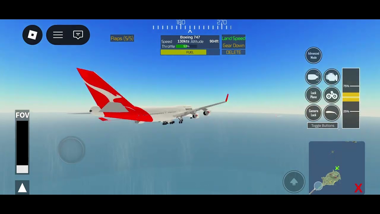 Full flight izolirani to lanarca 