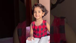 Tiny voice, powerful Word of God 📖#baby #jesus #worship #biblesongs #kidsworship #childjesus