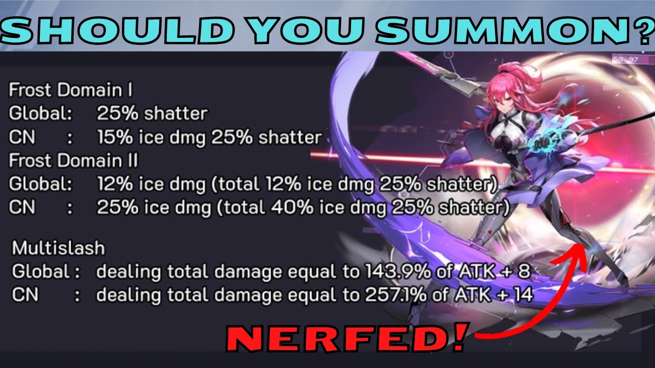 HUGE NERFS TO FRIGG MUST WATCH B4 YOU SUMMON! -50% DMG! - Tower of Fantasy