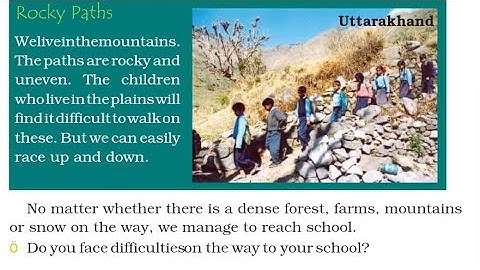 CLASS 4 EVS CHAPTER 1 GOING TO SCHOOL |IN ENGLISH |PART 3