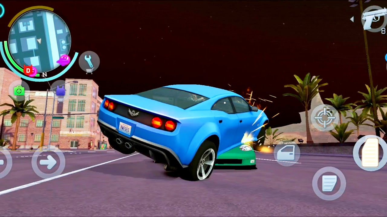 Thornback super mini car rush driving in city amazing scene possible Gangstar Vegas new gameplay