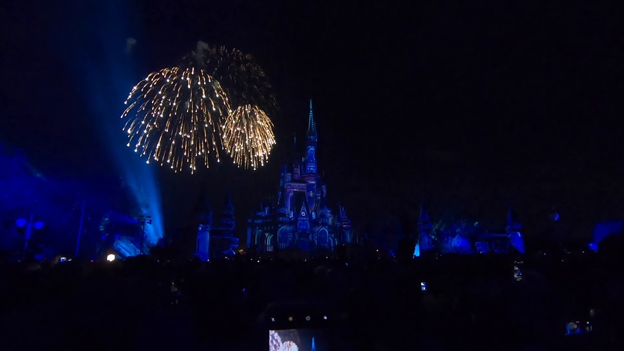 Fireworks Magic Kingdom Jan 8 2020 - YouTube