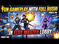 FULL RUSH in Elite Master Lobby! 🏆 Free Fire Gameplay @B26_GamerZ #ff