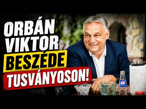 Orbán Tusványoson megüzente, hogy mit kell tennie a nemzeti oldalnak! | Teljes beszéd
