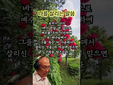 김기현 성우가 낭독하는 오늘의 성경 말씀_로마서 10장 9~10절 #성경말씀 #오디오북 #성경구절 #성경낭독 #암송구절