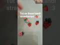 Kandi strawberry tutorial! 🍓 #kandi #kandikid #ponybeads #plur #diy #alt #fyp #viral #trending