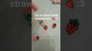 Famous Kandi strawberry tutorial! 🍓 #kandi #kandikid #ponybeads #plur #diy #alt #fyp #viral #trending Net Worth