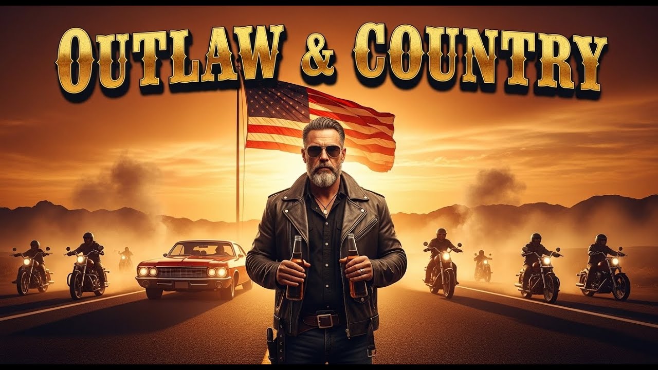 Grim Biker Rock & Shadow Country Mix – Burn the Blacktop Tonight | OUTLOW & COUNTRY