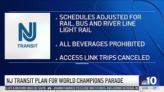 NJ Transit, PPA adjust for Eagles Super Bowl Parade