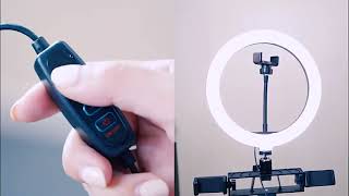 26 33cm Photo Ring light Led Selfie Ring Light Phone Bluetooth broadcast bracket Photography Lightin screenshot 3