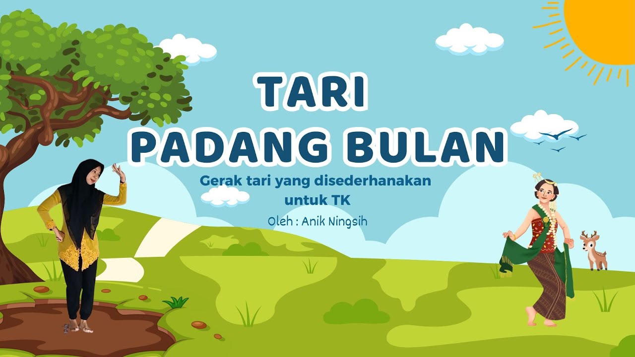 Tari padang bulan untuk anak TK #tarianaktk