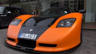 Very Rare Mosler Mt900 Gtr On The Road In Monaco
