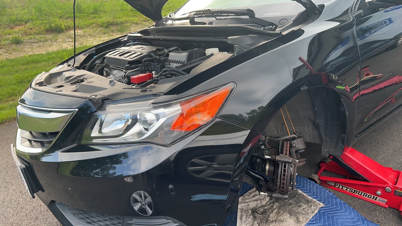 2015 Acura ILX brake change front and rear. Little tips to make sure to