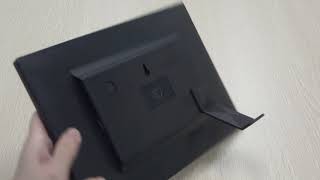 How to install the stand for Digital Frame?