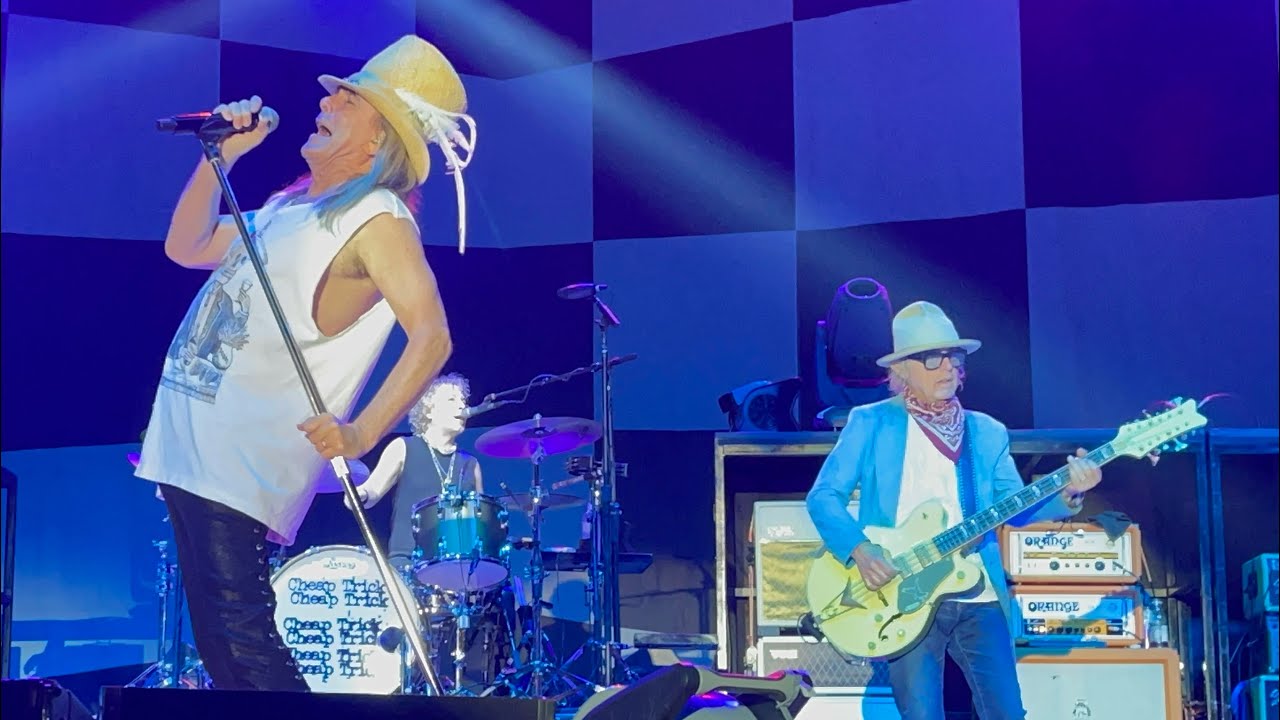 Cheap Trick-“Light Up The Fire”. 9/7/23. Martin, Tennessee