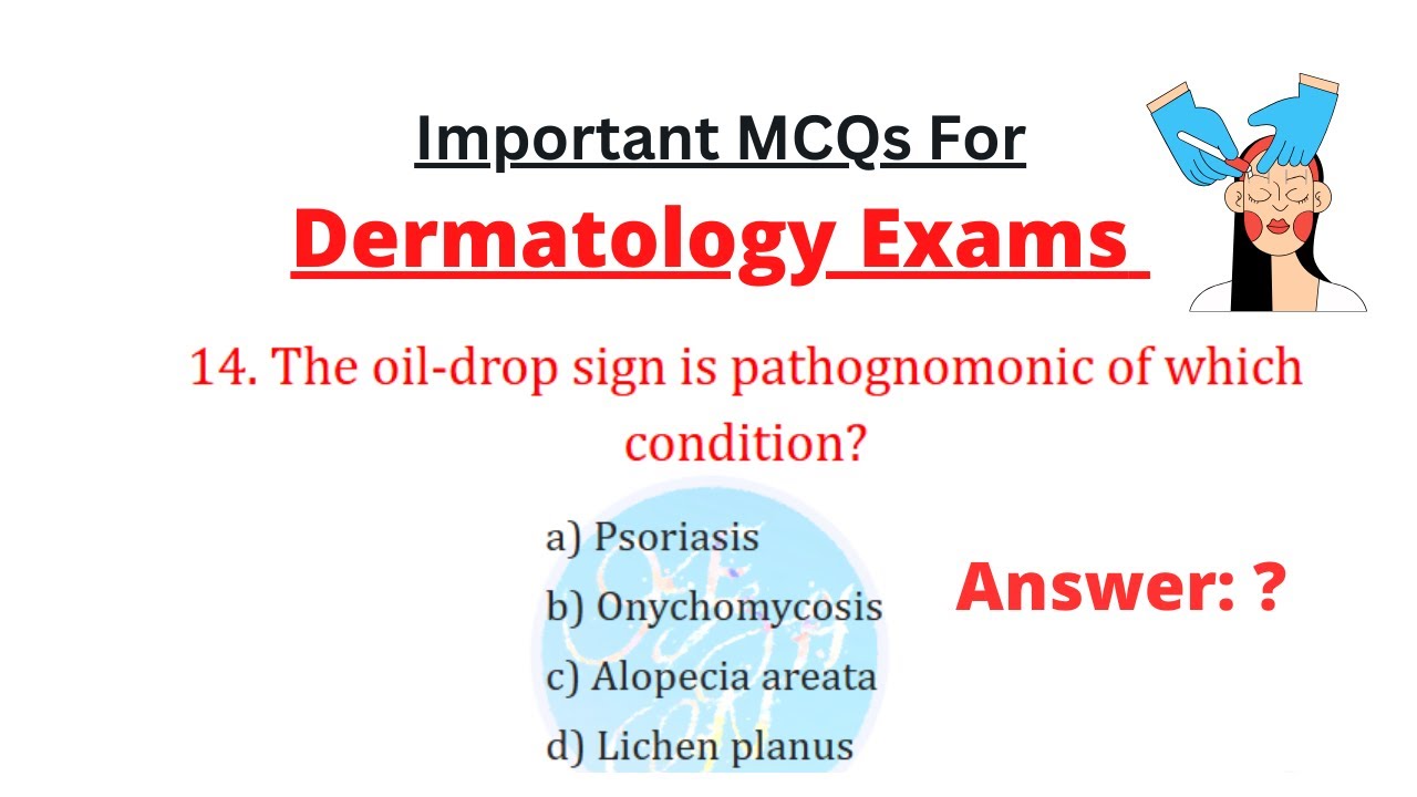 Top 20 Dermatology MCQs with Answers | Quick Revision for Exams