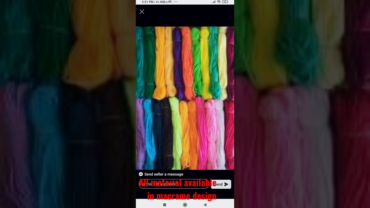 macrame material, color, size, all product available book your order 8535054431 wttp no