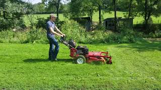 2003 Toro Pro Line 44 Walk Behind Lawn Mower For Sale Mowing Gr