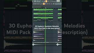 Euphoric Hardstyle Melodies Vol. 5 MIDI Pack #hardstyle #melodies #midipack