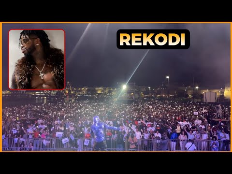 Hii ndiyo rekodi aliyoweka DIAMOND baada ya kujaza kwenye show RABAT nchini Morocco,heshima aliyopew