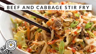 Beef and Cabbage Stir Fry