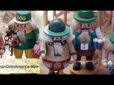 German Christmas Decorations - Seiffen Germany - German Girl in America