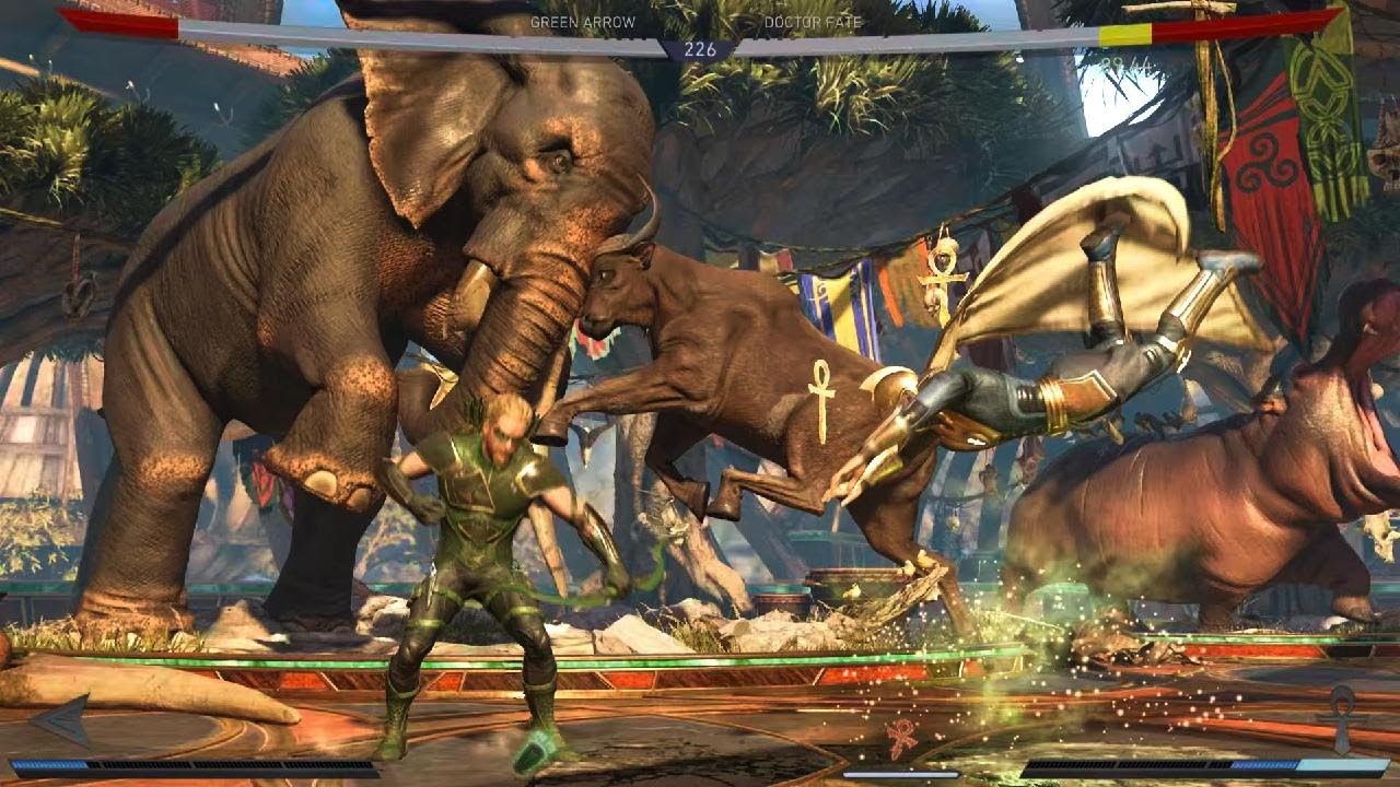 INJUSTICE 2 PS5 (GREEN ARROW VS DOCTOR FATE)